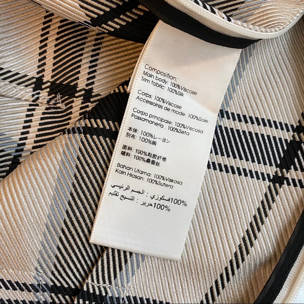 3.1 Phillip Lim Silk Check Trousers Size 2 - Picture 7 of 8